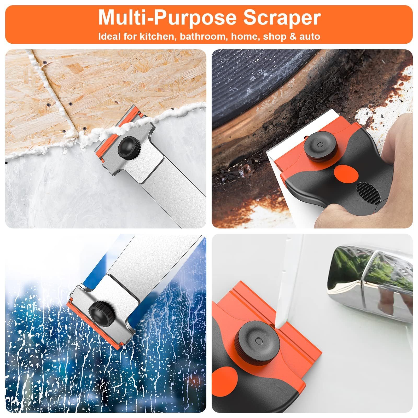 OTOSPEEDIOS 2-in-1 Scraper Remover Tool