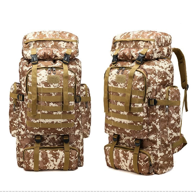 Advanture Must🔥Outdoor 80L Large Space Camouflage Men's Hiking Backpack
