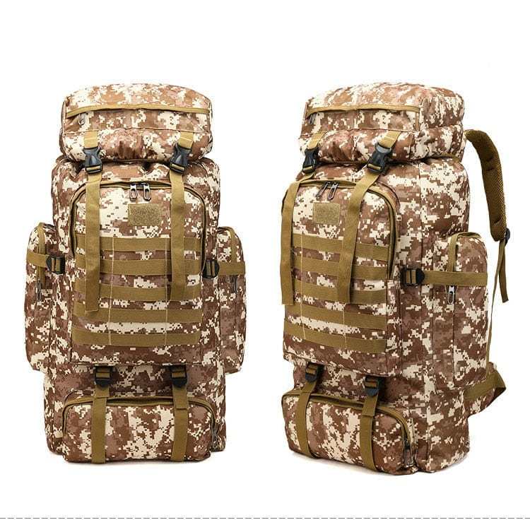 Advanture Must🔥Outdoor 80L Large Space Camouflage Men's Hiking Backpack