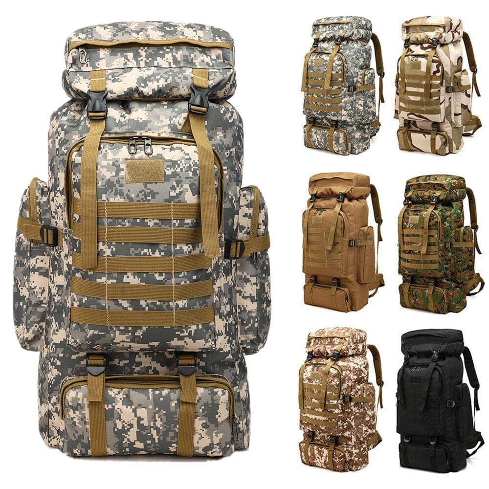 Advanture Must🔥Outdoor 80L Large Space Camouflage Men's Hiking Backpack