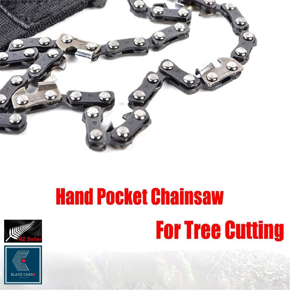 Carbon steel Compact Hand Saw Survival Camping Folding Tool Gear Kit with Pouch