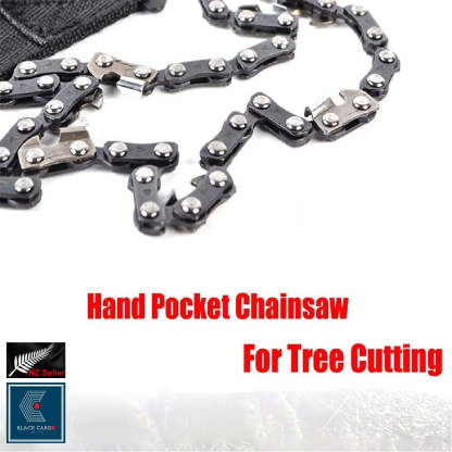 Carbon steel Compact Hand Saw Survival Camping Folding Tool Gear Kit with Pouch