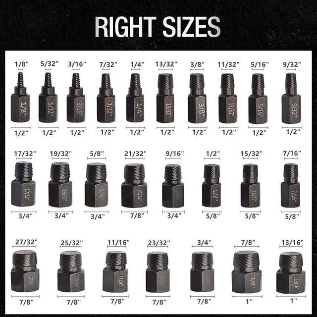 🌟Limited time offer🌟ends today🔥 Screw and Bolt Power Extractor Kit🛠️