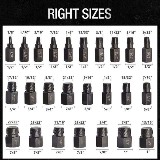 🌟Limited time offer🌟ends today🔥 Screw and Bolt Power Extractor Kit🛠️