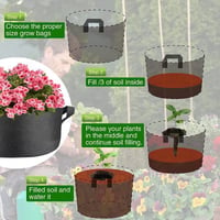Fabric Raised Planting Bag - Cultivate Your Own Green Oasis