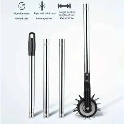 Manual Lawn Edger With Non-Slip Grip Handle High Effective Lawn Trimming Tool For Sidewalk Trimmer Manual Cultivator Tools