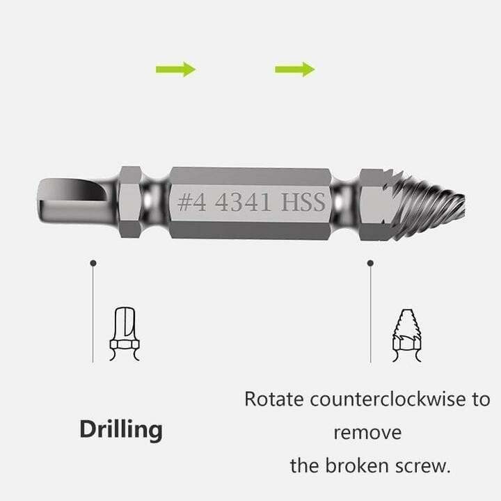 Speed Out Damaged Broken Screw Extractor Damaged Screw Removal 🔥🔥 Hot Sale 🔥🔥