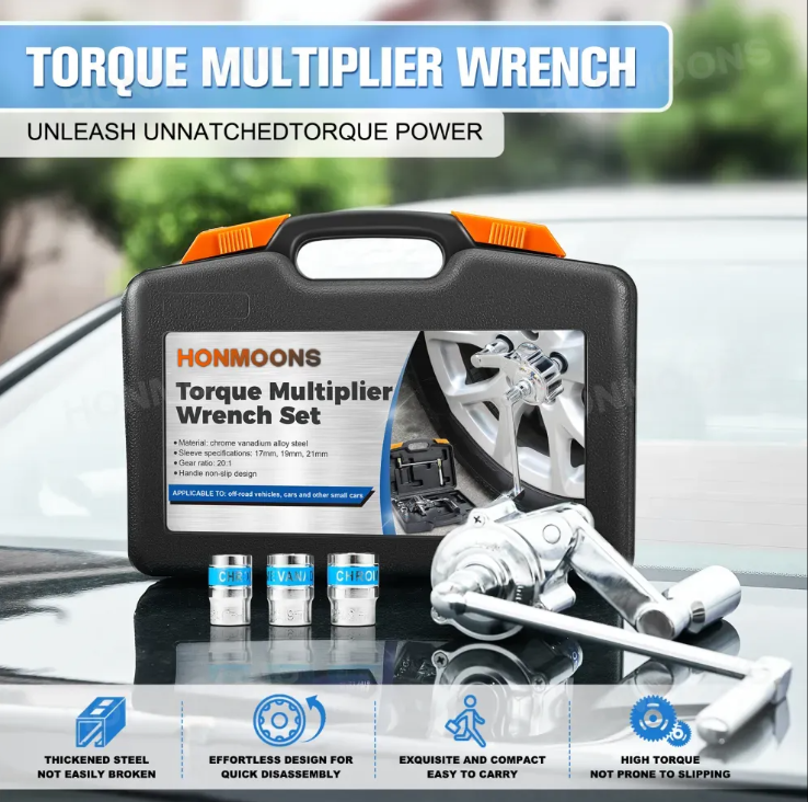 Torque Multiplier Wrench Set