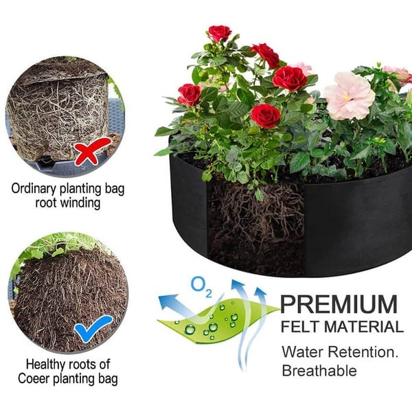 Fabric Raised Planting Bag - Cultivate Your Own Green Oasis
