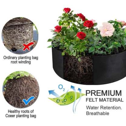 Fabric Raised Planting Bag - Cultivate Your Own Green Oasis