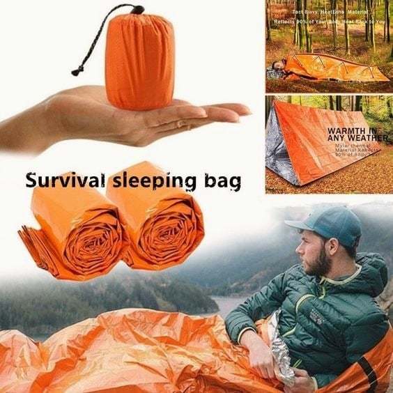 🔥Summer Sale 30% off🔥Emergency Waterproof keep warm Sleeping Bag