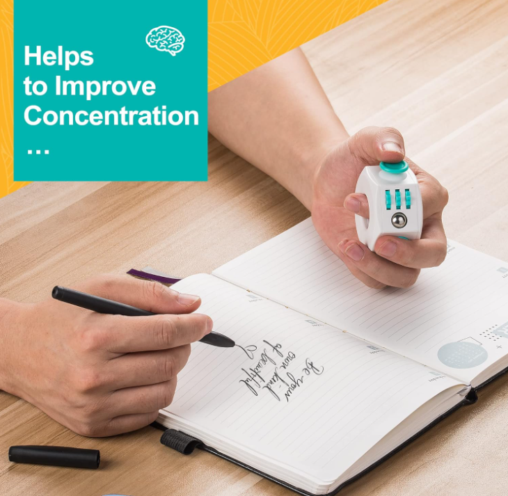 Stress Relief Fidget Cube & Anxiety Ring - Ultimate Decompression Toy🌟 