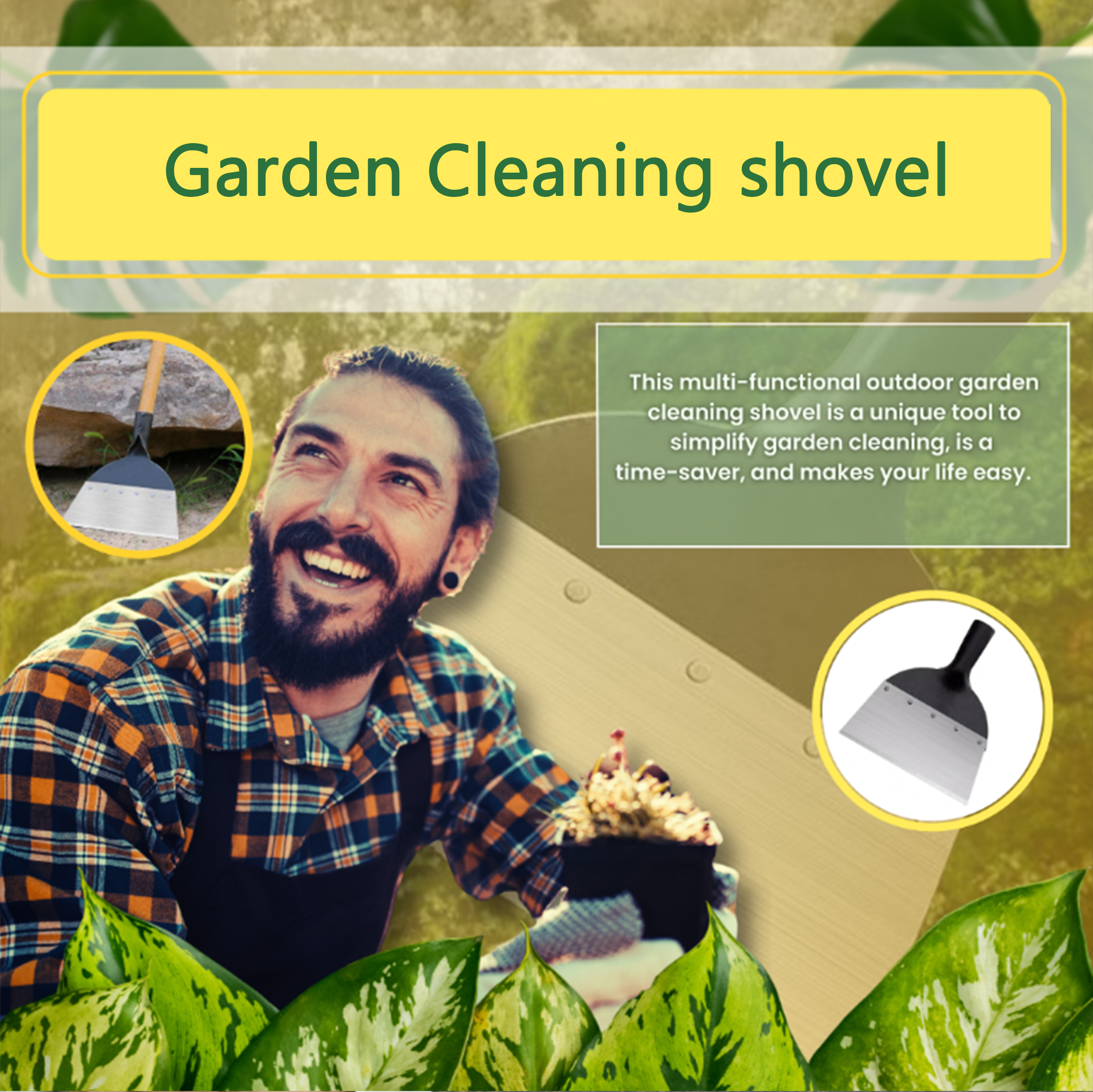 50% OFF | Garden Cleaning Shovel Head