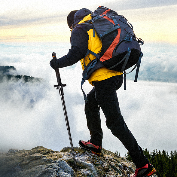 2025 Portable Extendable Multifunctional Retractable Self Defence Carry Outdoor Stick