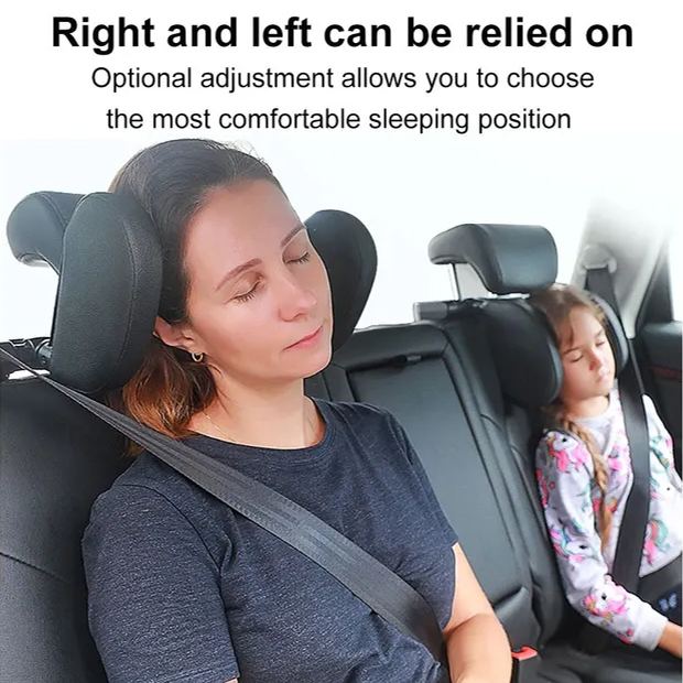 Car neck pillow side headrest