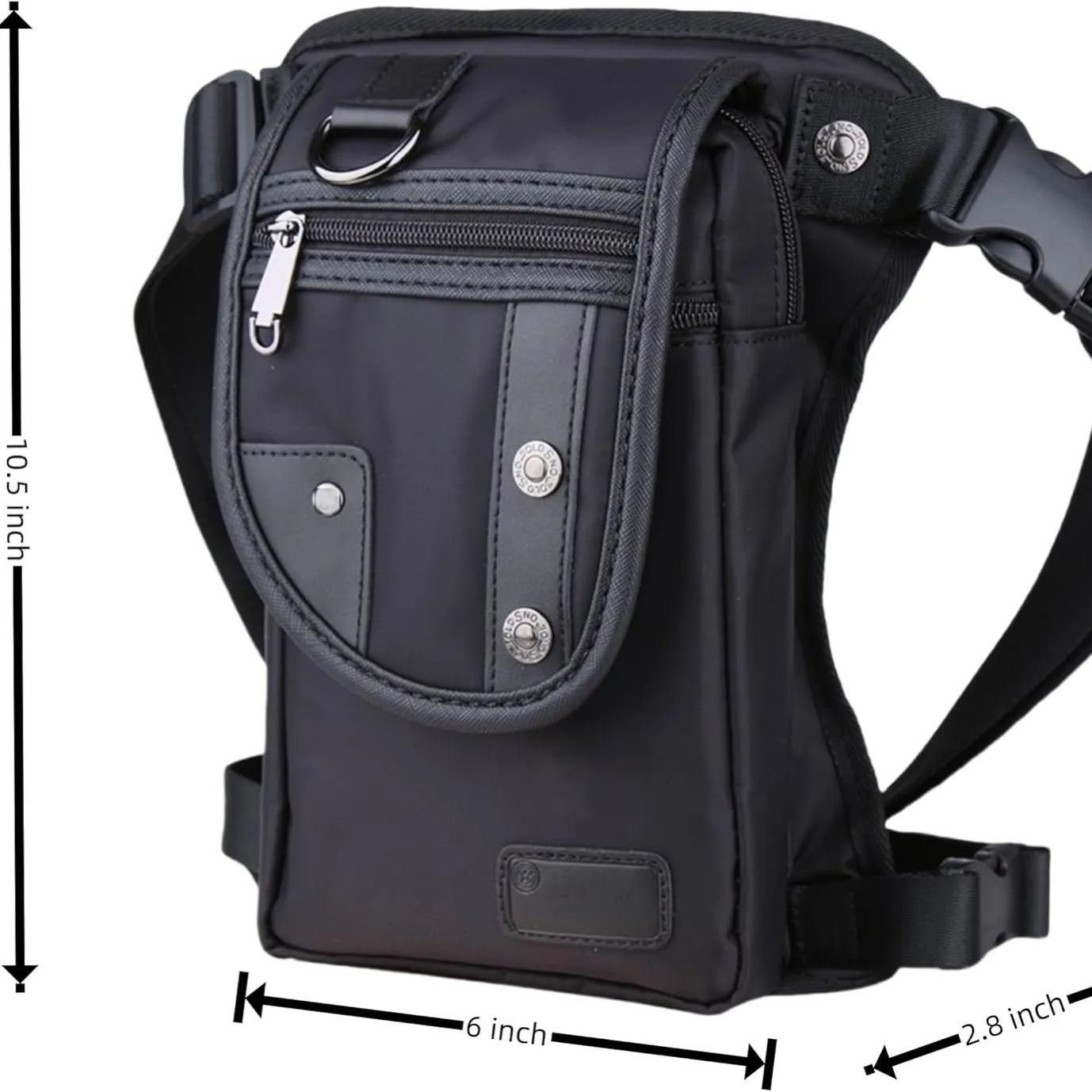 Waterproof Oxford Leg Bag for Men & Women – Versatile Fanny Pack for Motorcycle, Travel & Outdoor Use