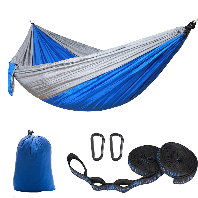 Backpacking Hammock - Portable Nylon Parachute Outdoor Double Hammock