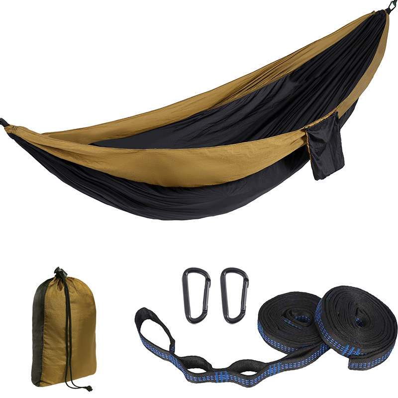 Backpacking Hammock - Portable Nylon Parachute Outdoor Double Hammock