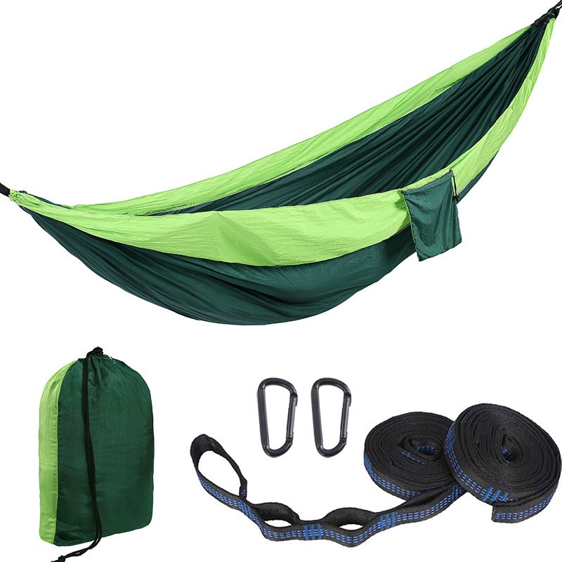 Backpacking Hammock - Portable Nylon Parachute Outdoor Double Hammock