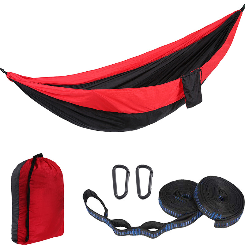Backpacking Hammock - Portable Nylon Parachute Outdoor Double Hammock