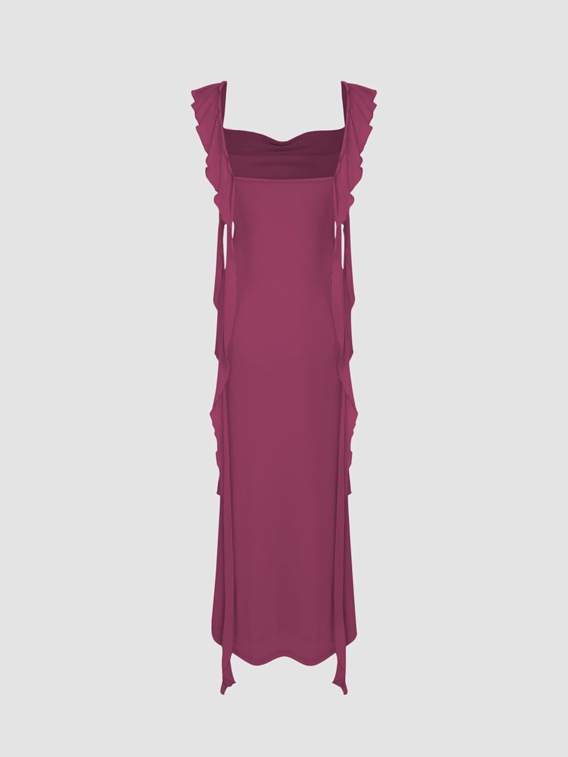 Formal Dresses for Women Summer Maxi Dress Ruffle Bodycon Dress