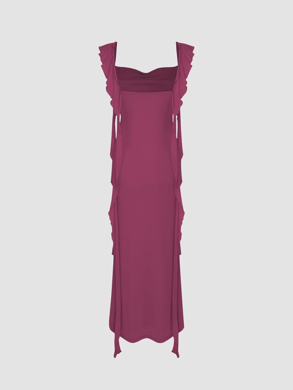 Formal Dresses for Women Summer Maxi Dress Ruffle Bodycon Dress
