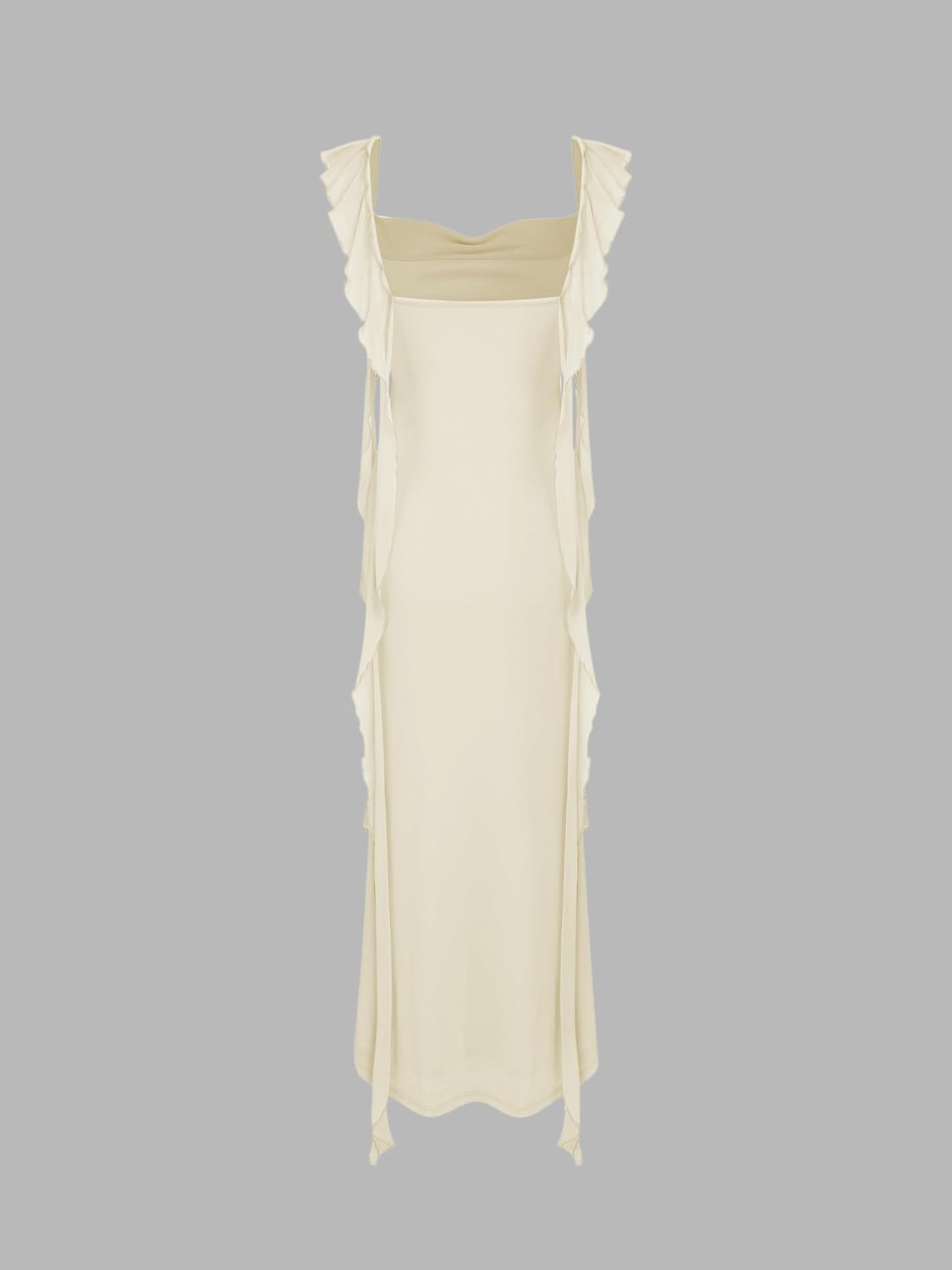 Formal Dresses for Women Summer Maxi Dress Ruffle Bodycon Dress