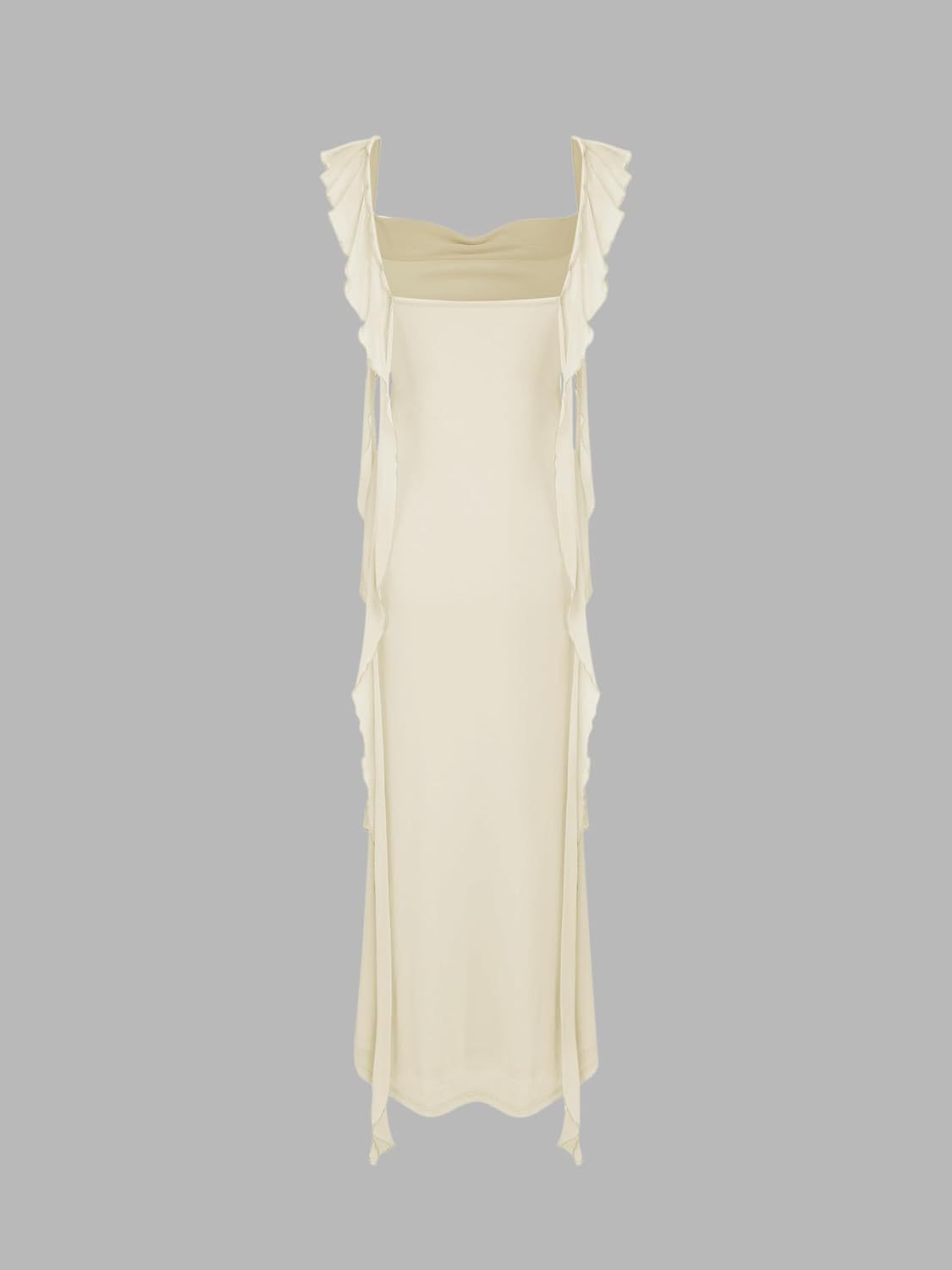 Formal Dresses for Women Summer Maxi Dress Ruffle Bodycon Dress