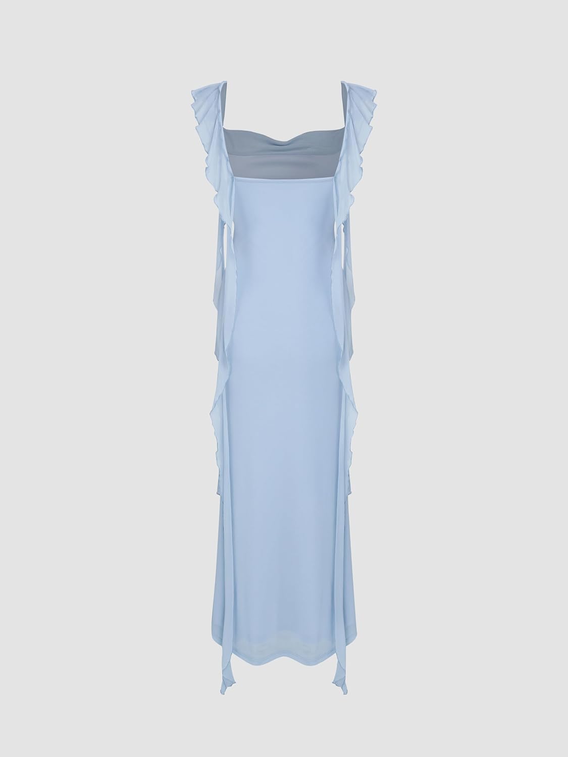 Formal Dresses for Women Summer Maxi Dress Ruffle Bodycon Dress