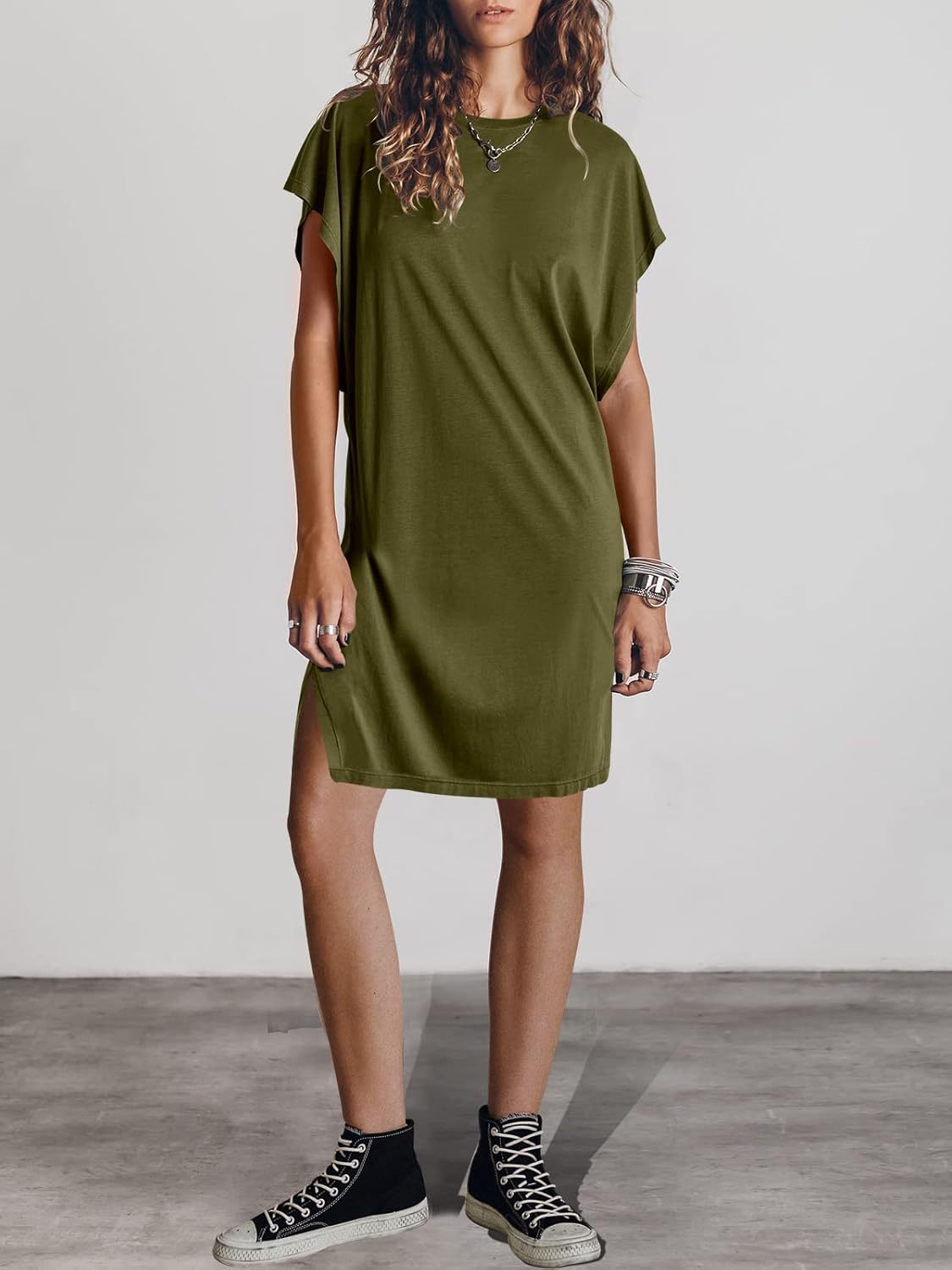 Women Summer Dress Beach Vacation Travel Outfits Casual Simple