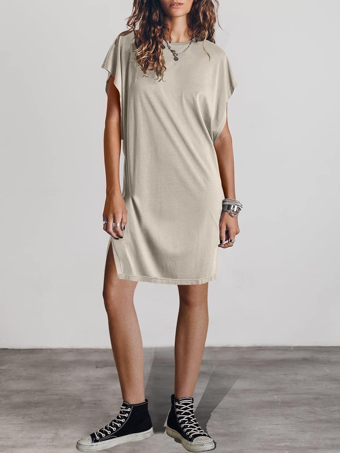 Women Summer Dress Beach Vacation Travel Outfits Casual Simple