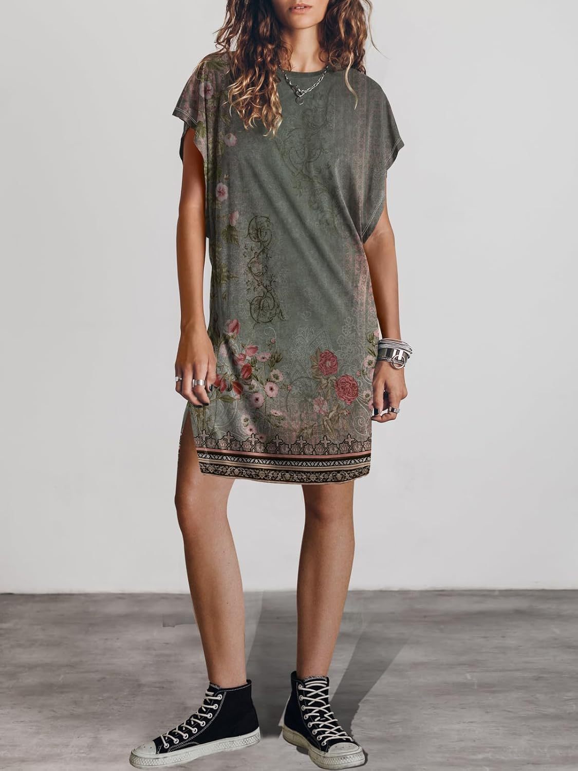 Women Summer Dress Beach Vacation Travel Outfits Casual Simple