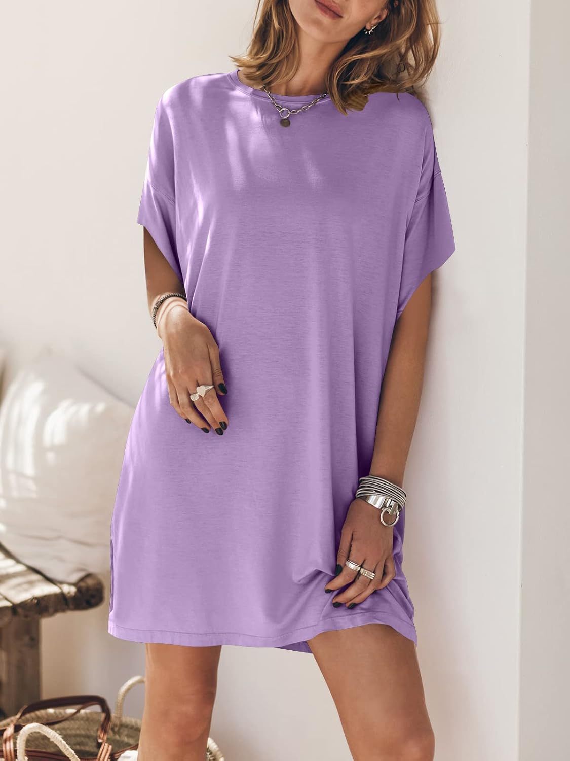 Women Summer Dress Beach Vacation Travel Outfits Casual Simple