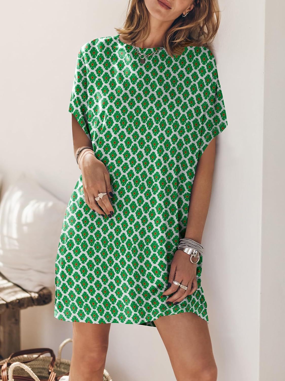 Women Summer Dress Beach Vacation Travel Outfits Casual Simple