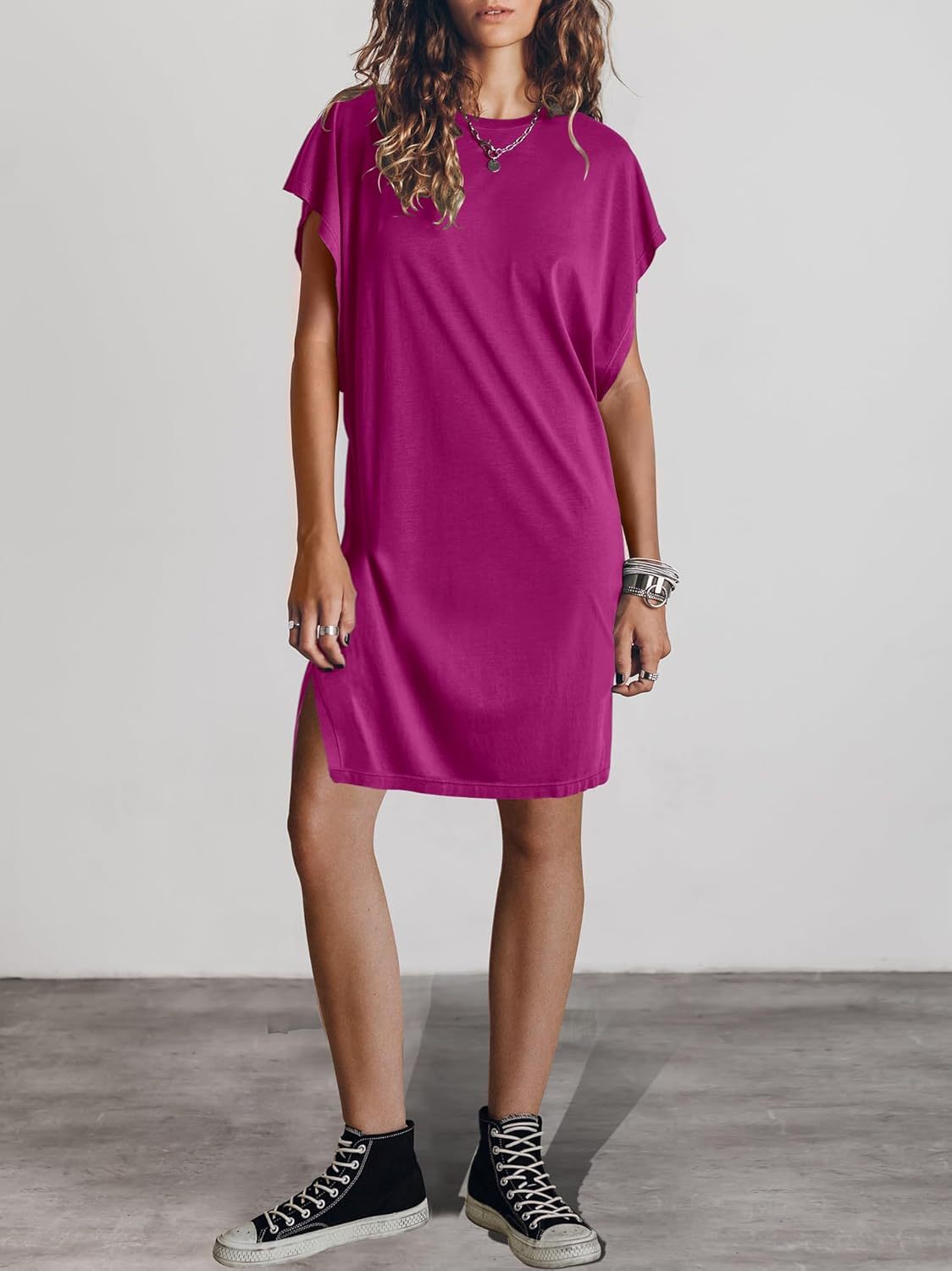 Women Summer Dress Beach Vacation Travel Outfits Casual Simple