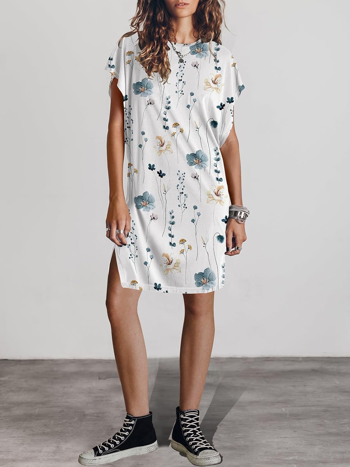 Women Summer Dress Beach Vacation Travel Outfits Casual Simple