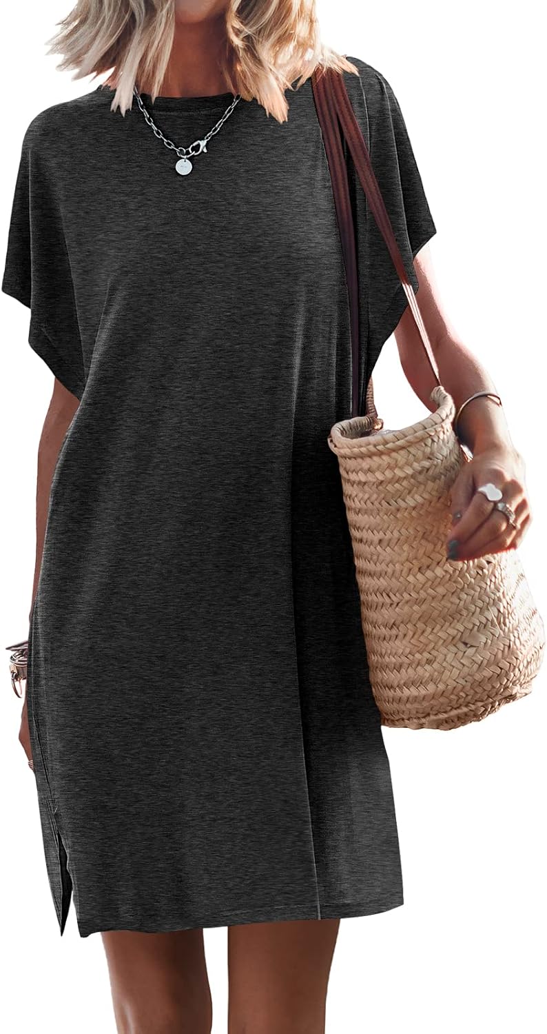 Women Summer Dress Beach Vacation Travel Outfits Casual Simple