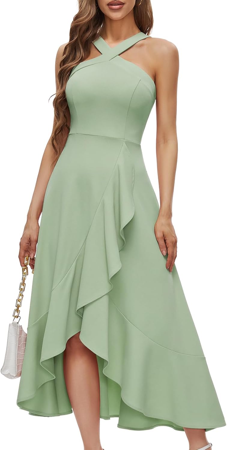 Women Dresses Prom Formal Wedding Bridesmaid Dress Maxi