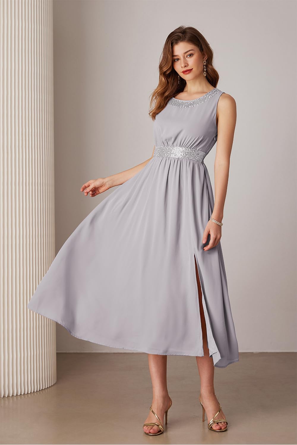 Women Formal Dresses  Dresses for Wedding Party Cocktail Dress Two Piece Dress Sequin Dress