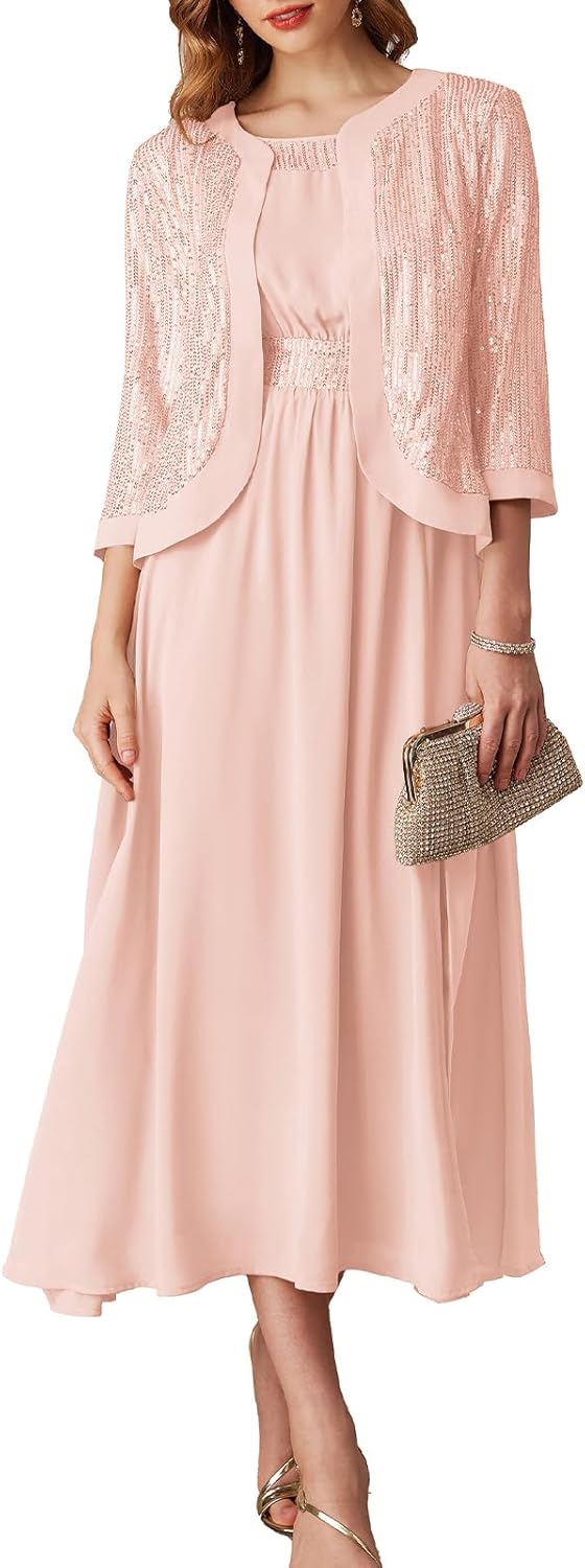 Women Formal Dresses  Dresses for Wedding Party Cocktail Dress Two Piece Dress Sequin Dress