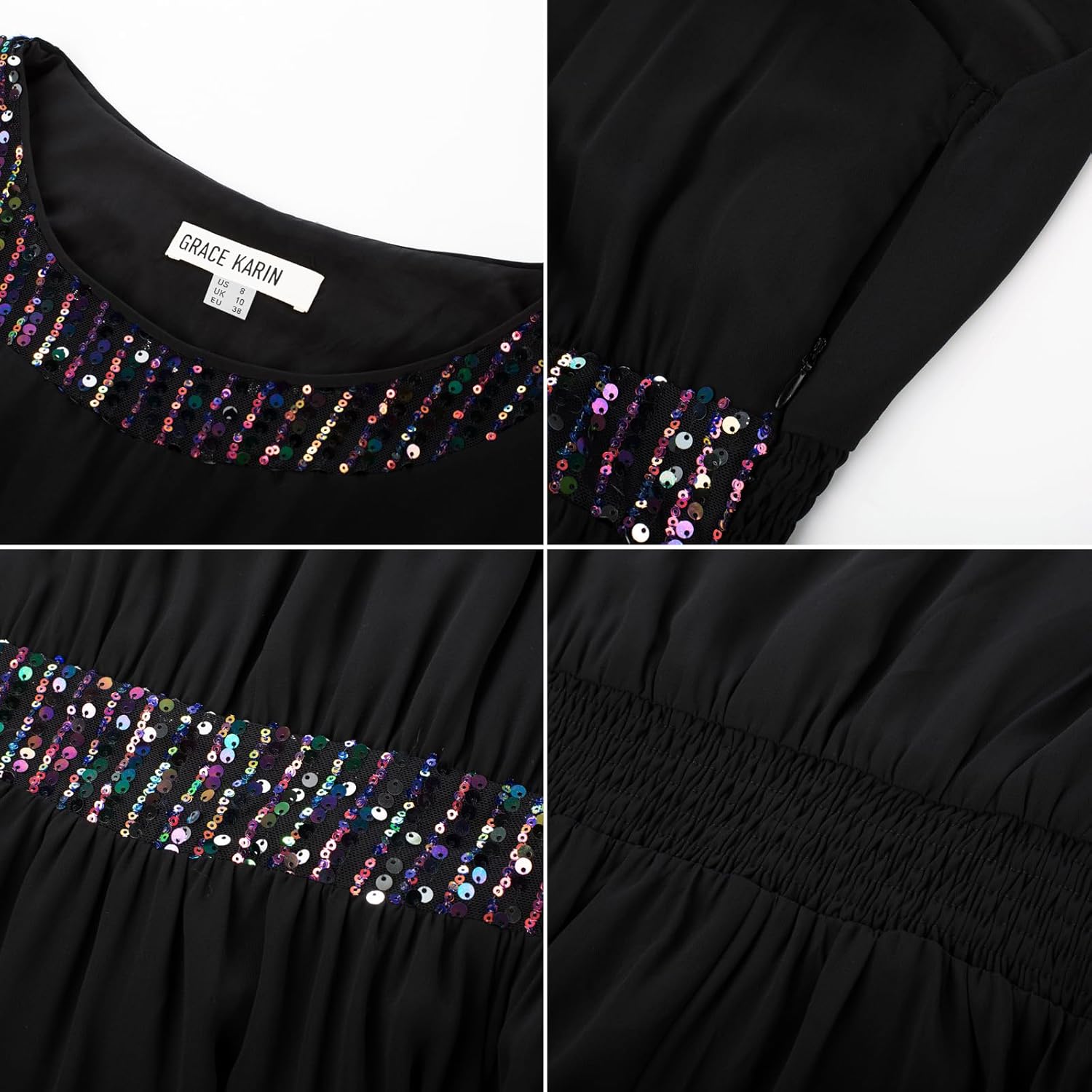 Women Formal Dresses  Dresses for Wedding Party Cocktail Dress Two Piece Dress Sequin Dress