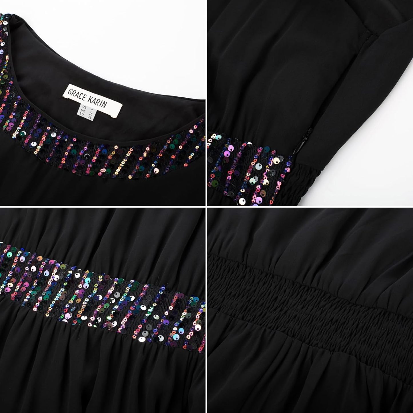 Women Formal Dresses  Dresses for Wedding Party Cocktail Dress Two Piece Dress Sequin Dress