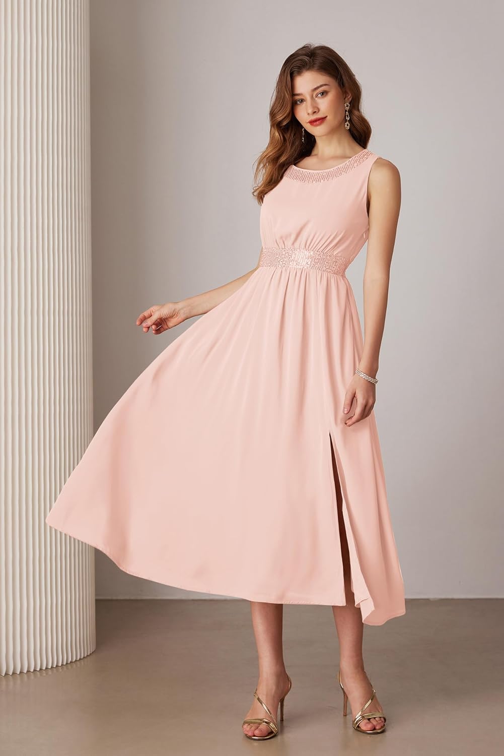 Women Formal Dresses  Dresses for Wedding Party Cocktail Dress Two Piece Dress Sequin Dress