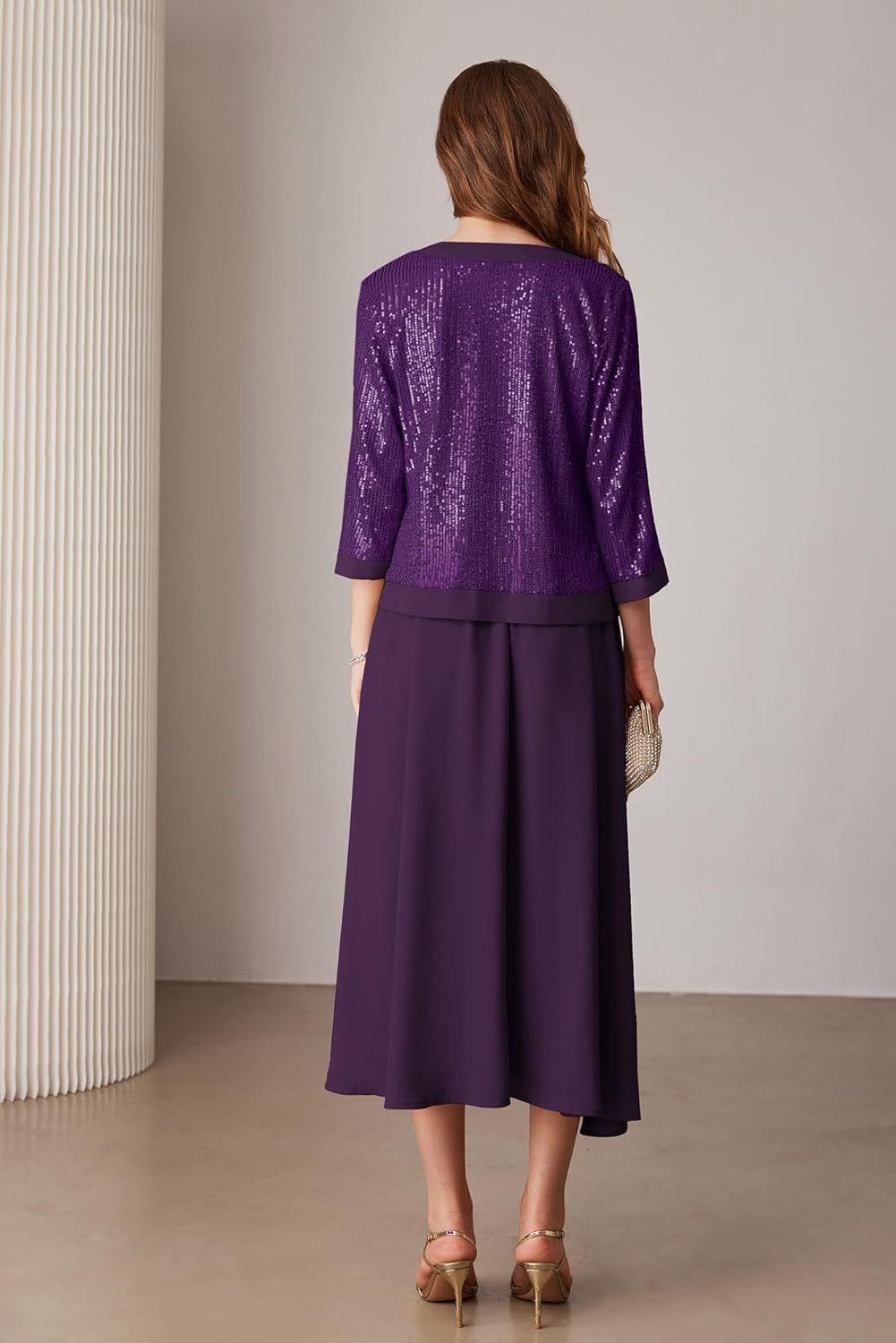 Women Formal Dresses  Dresses for Wedding Party Cocktail Dress Two Piece Dress Sequin Dress