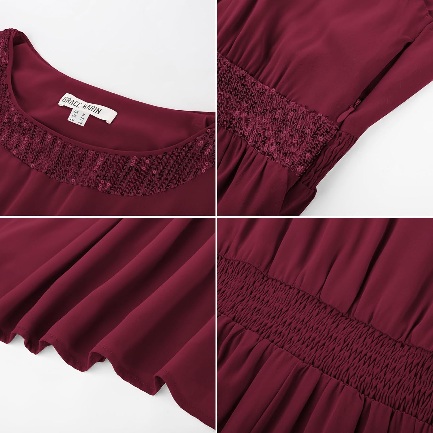 Women Formal Dresses  Dresses for Wedding Party Cocktail Dress Two Piece Dress Sequin Dress