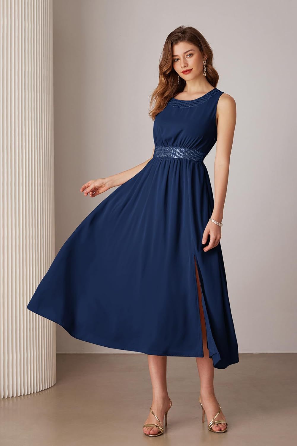 Women Formal Dresses  Dresses for Wedding Party Cocktail Dress Two Piece Dress Sequin Dress