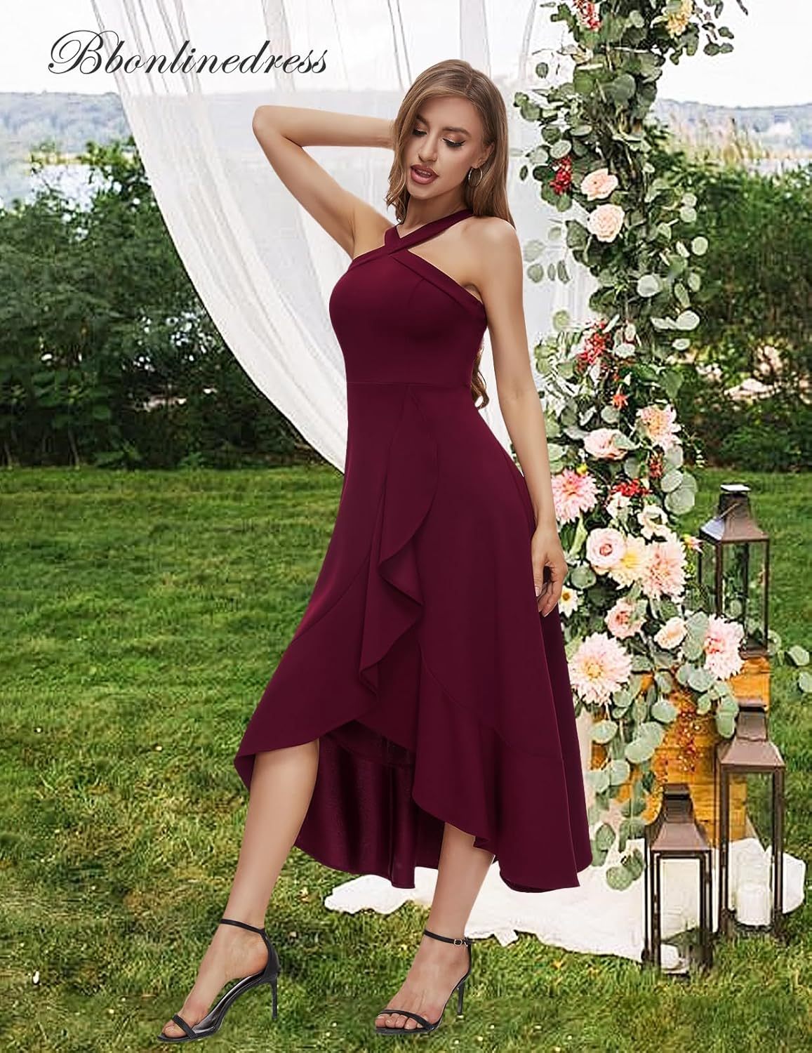 Women Dresses Prom Formal Wedding Bridesmaid Dress Maxi