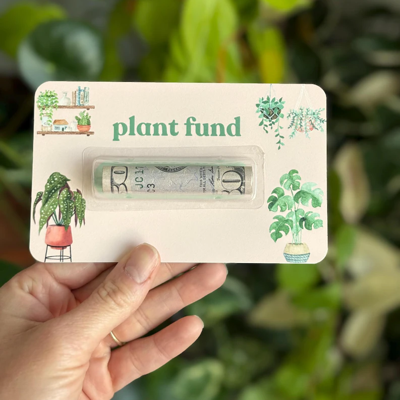 Plant Fund and Travel Fund Cash Card