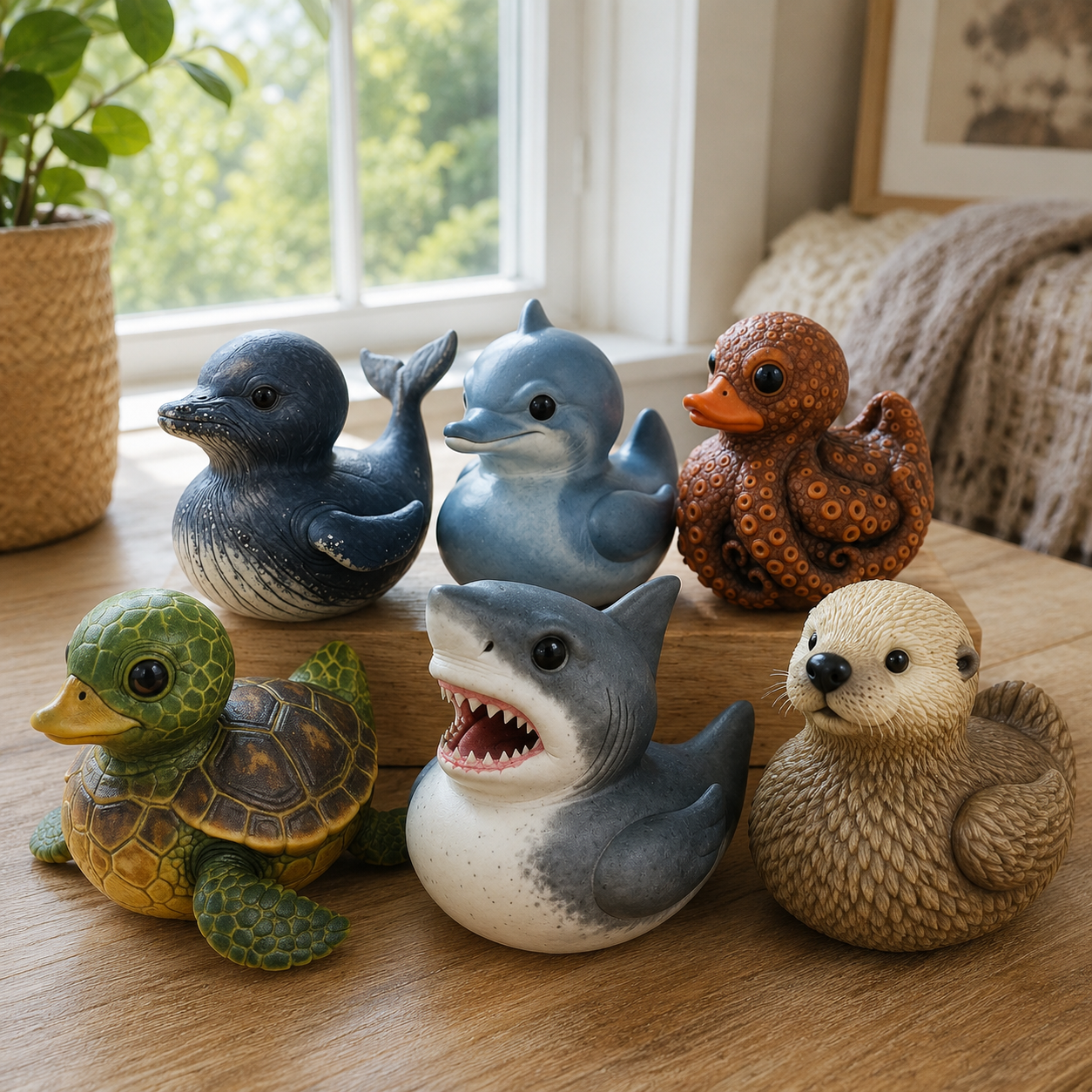 🔥Limited Edition🎁Sea Creature Duck Set🦆