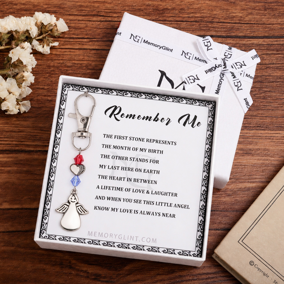The Remember Me Poem & Charm, Little Angel
